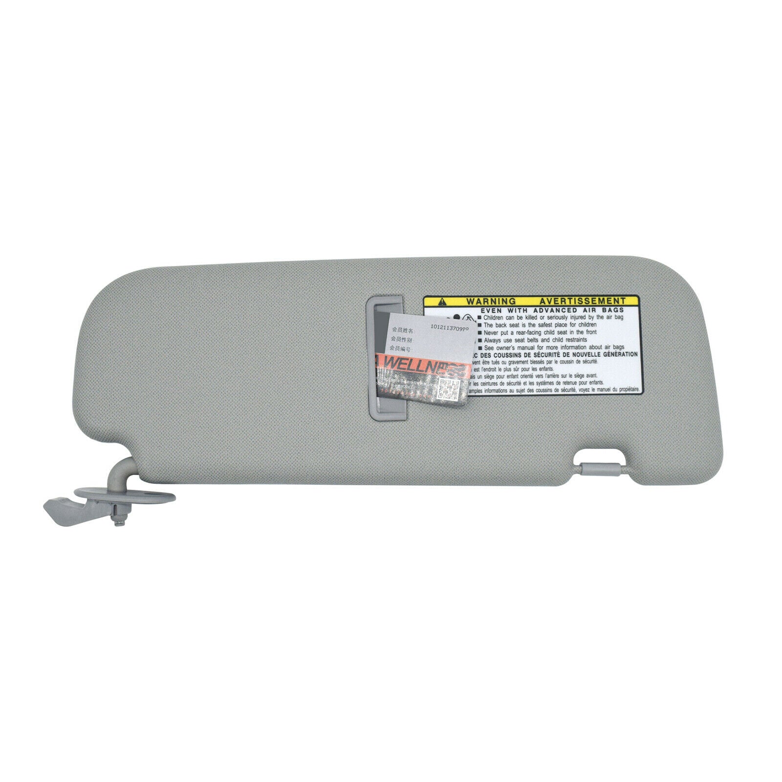 Car Sun Visor 852103X000TX for Hyundai Elantra Grey 2014 2015 2011-2015