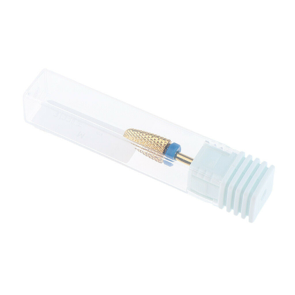 3Pcs Professional Alloy Nail Drill Bits Nail Tips Small Barrel Grinding Head