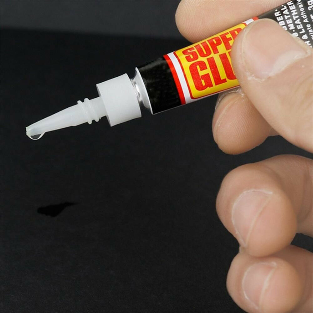 2PCS Useful Super Glue Surface Insensitive Extra Strong Adhesive Fast Instant ~