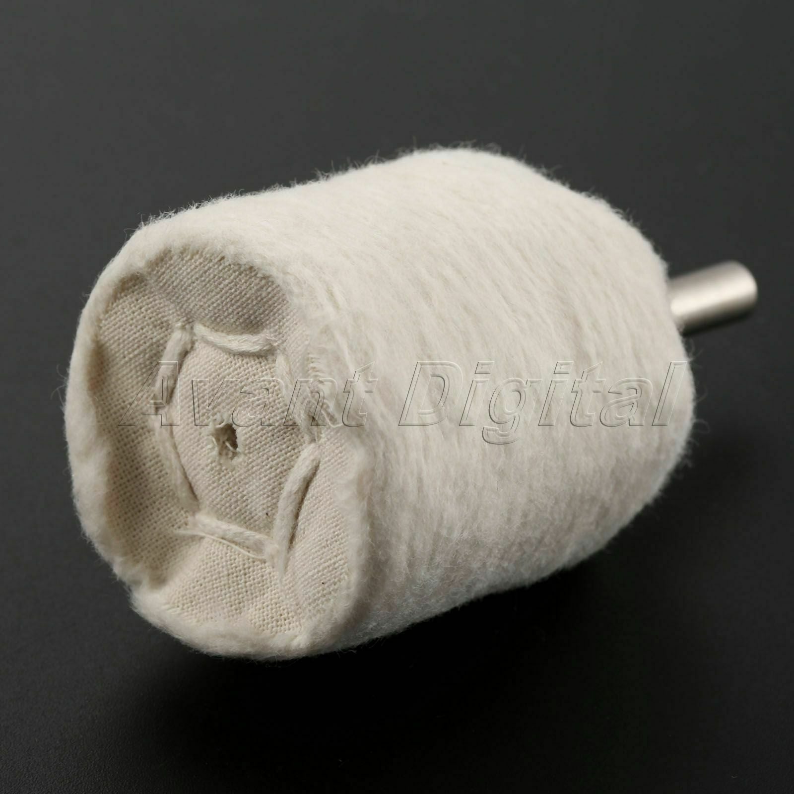 Cotton Cylindrical Polishing Cleaning Wheels Pad Brush Abrasive Rotary Tool 40mm
