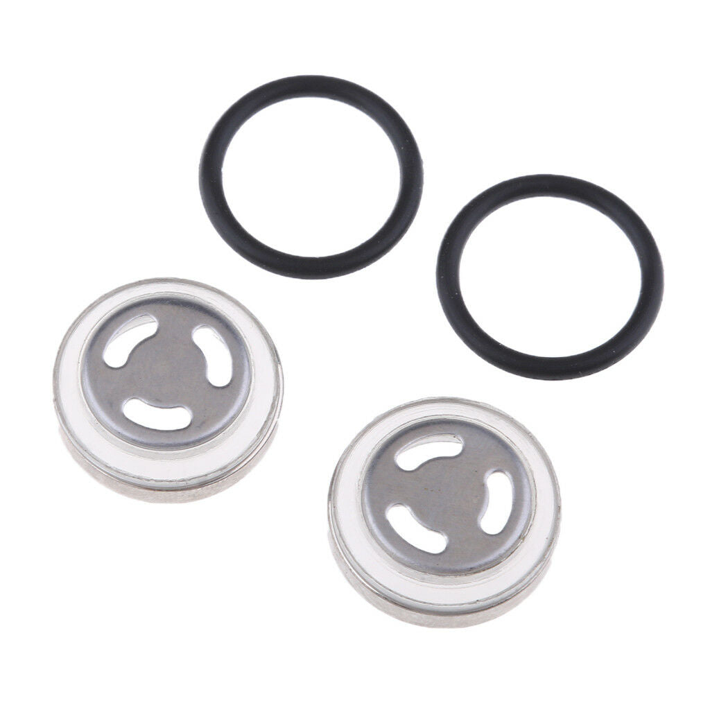 18mm Motorcycle Brake Master Cylinder Reservoir Sight Mirror Rubber Gasket