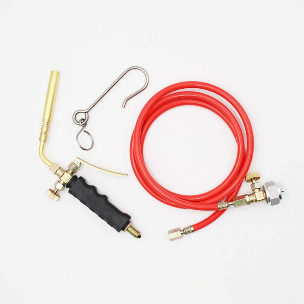 Brass Mapp Torch 1.6M Hose Brazing Welding Plumbing Turbo Torch Solder Tool