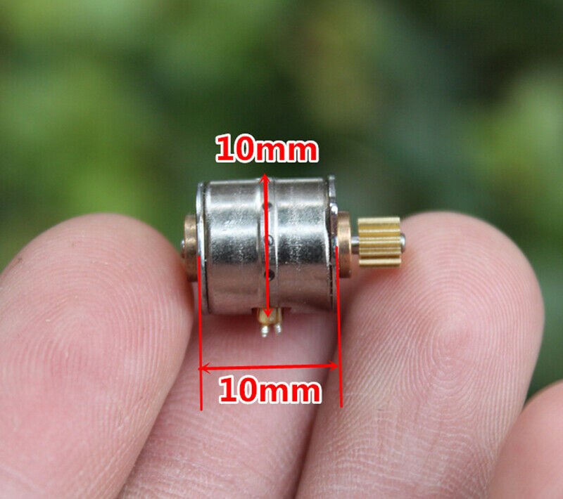 5pcs 10mm small stepping motor micro two-phase four-wire stepping motor