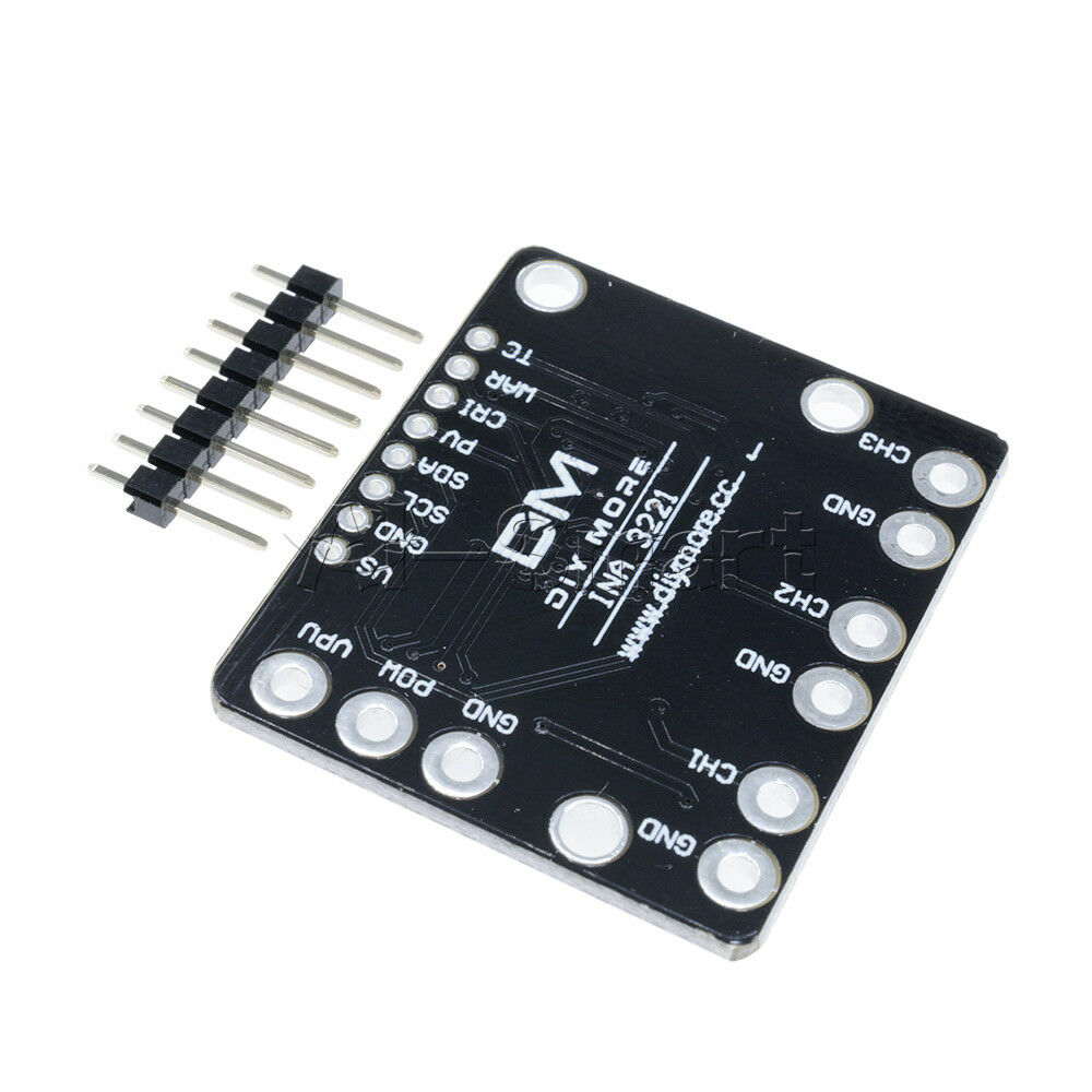 Triple-Channel INA3221 I2C Shunt Current Voltage Monitor Module Re INA219 Sensor
