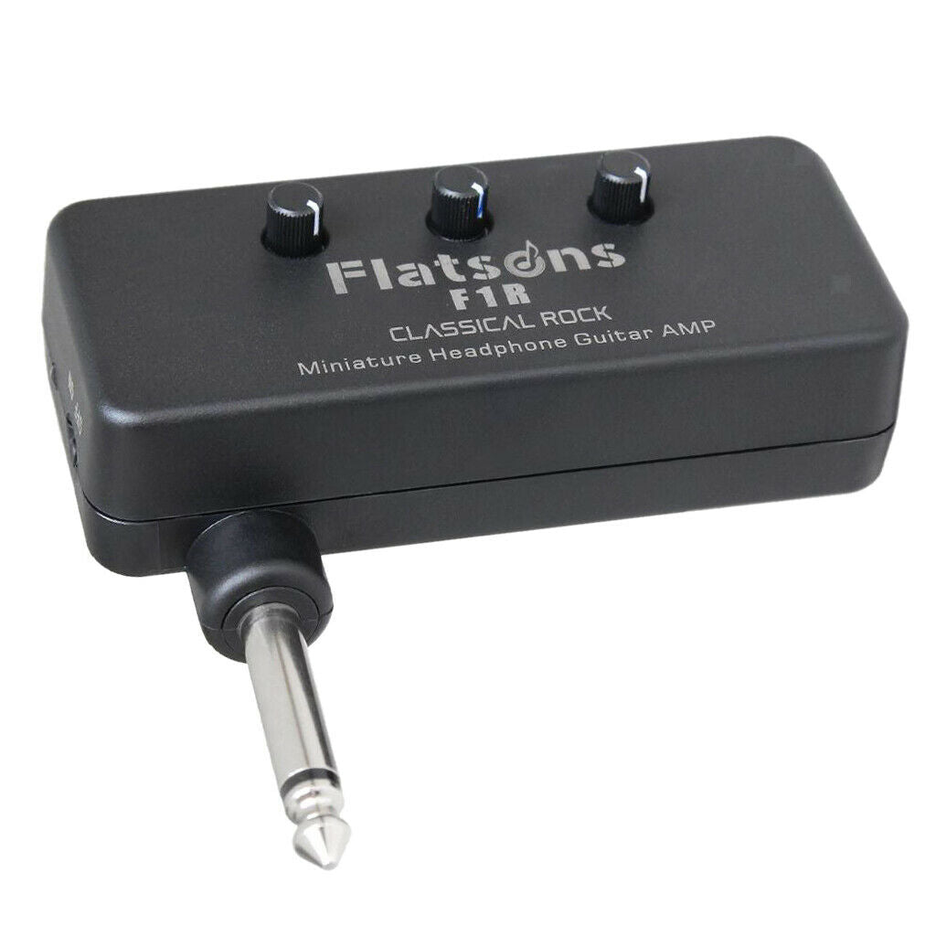 Practical  Headphones Guitar Amplifier AUX Universal Battery Input