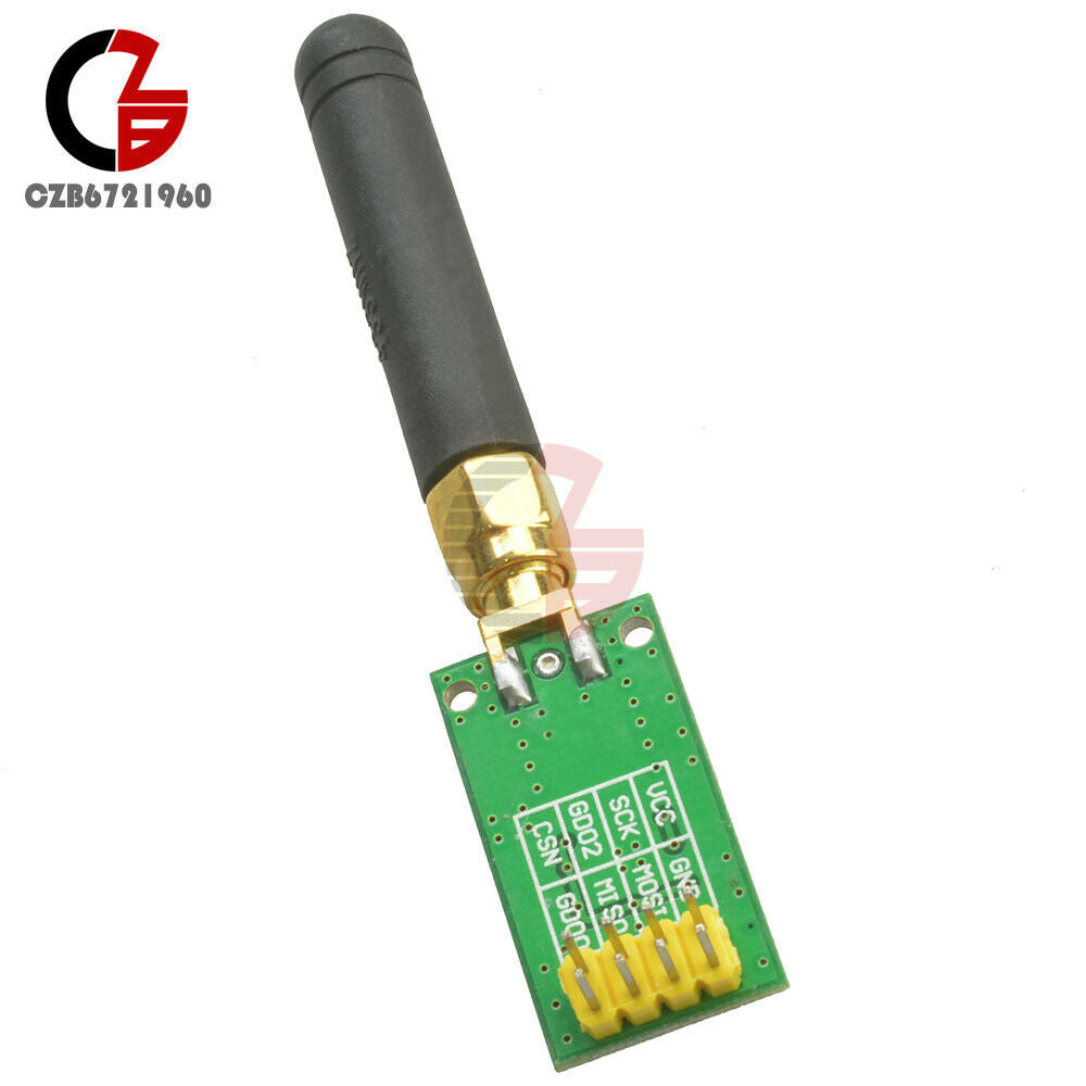 10X CC1101 Wireless Transceiver 315/433/868/915MHZ+SMA Antenna Wireless Module