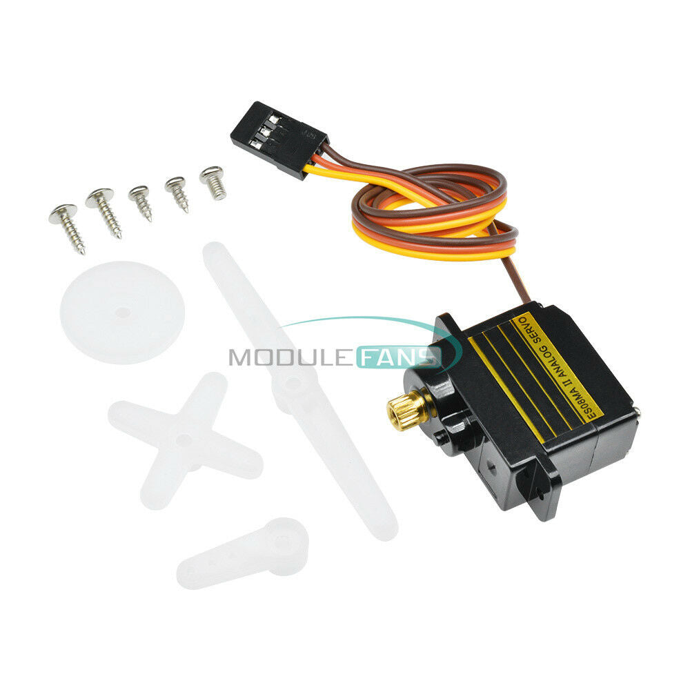 ES08MA II 12g/ 2.0kg Mini Metal ES08 Gear Servo High-speed Upgrade mg90