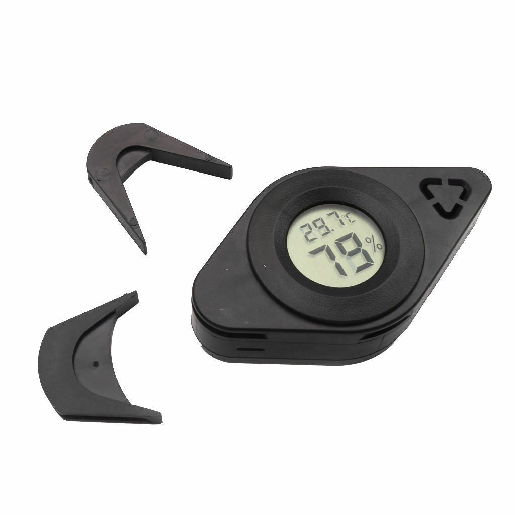 Digital Hygrometer Thermometer Adjust Humidity for Guitar Violin Cello Etc.