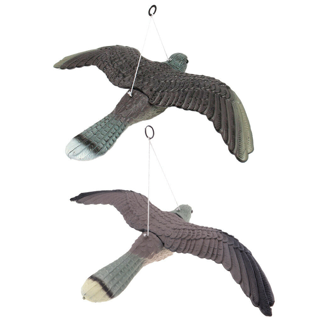 2pcs Windsock Hanging Lure Pigeon Garden Windsock Vent Kite Scarecrow Beetle +