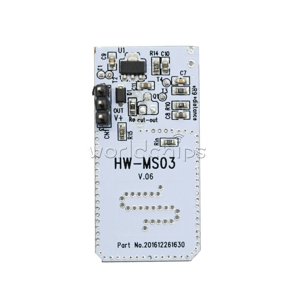 High Performance HW-MS03 2.4-5.8GHz Microwave Radar Sensor Module For Arduino