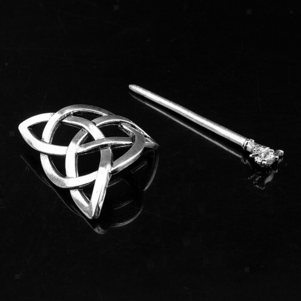 Viking Norse Hair Clip Celtic Knot Hairpins Hair Sticks Women Hair Jewelry Punk