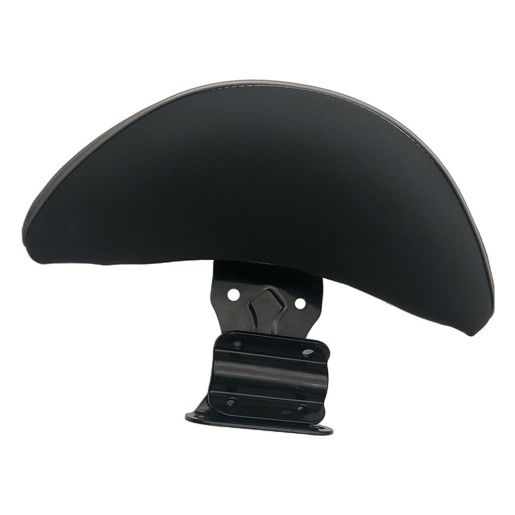 Motorcycle Sissy Bar Backrest Cushion Pad Rear Passenger Seat Cover