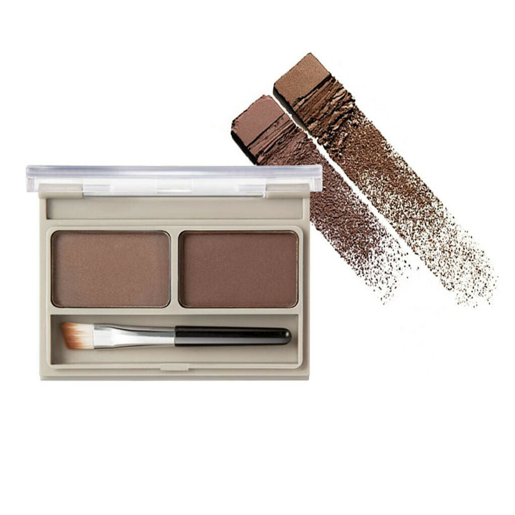 2  Color Powder Eyebrow Makeup Three-dimensional Natural Shadow Eye Brow 02