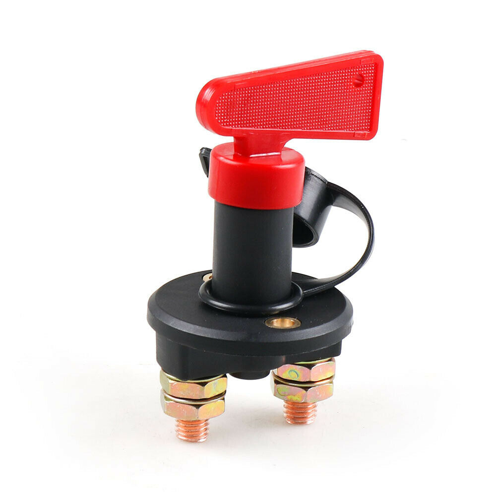 12V 24V Disconnect Battery Isolator Cut Off Kill Switch Key For Car Marine Boat
