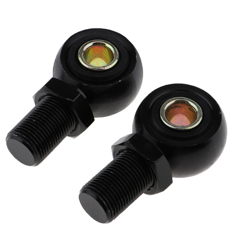 One Pair Eye Adapter Eye End For Motorcycle Scooter Shock Absorber Black
