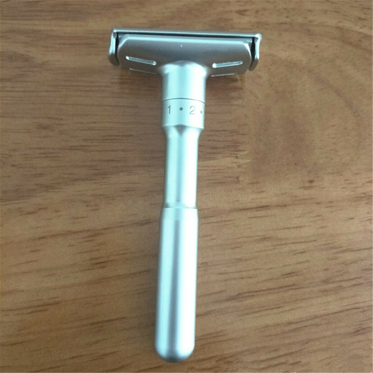 Men Adjustable Double Edge Shaving Safety Razor Shaver With 5pcs Blades Zinc
