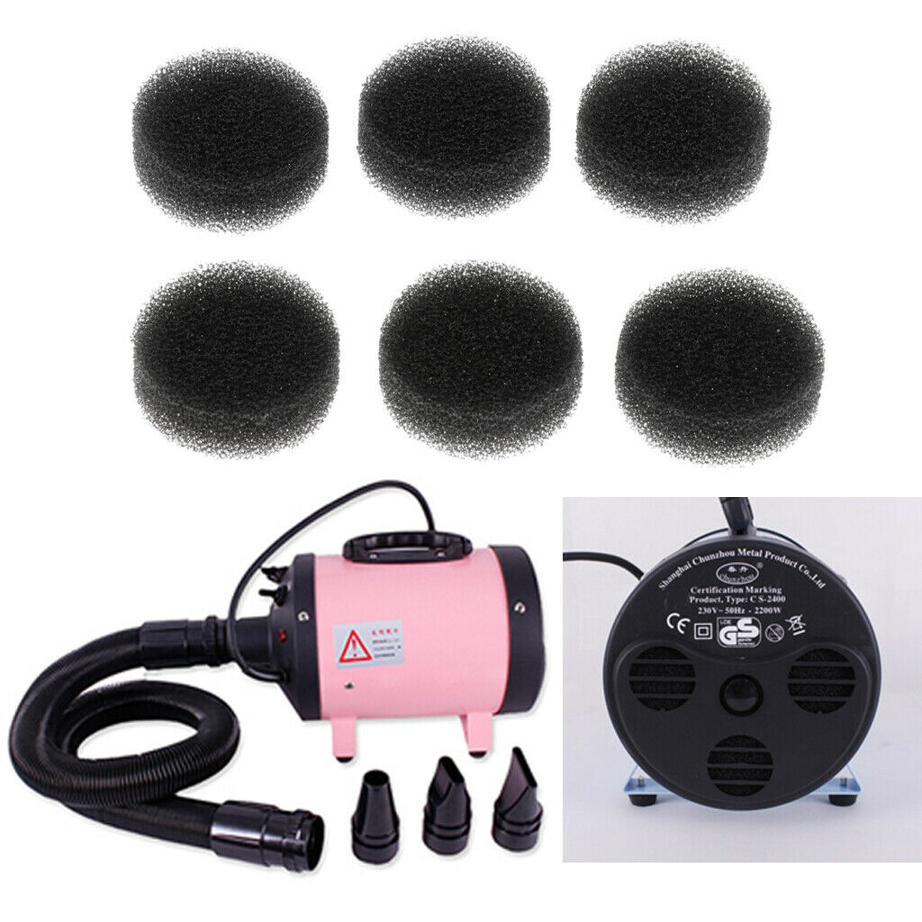 6pcs Pet Hair Dryer Heater Anti Dust Cover   Protection Grooming for Dogs Cats