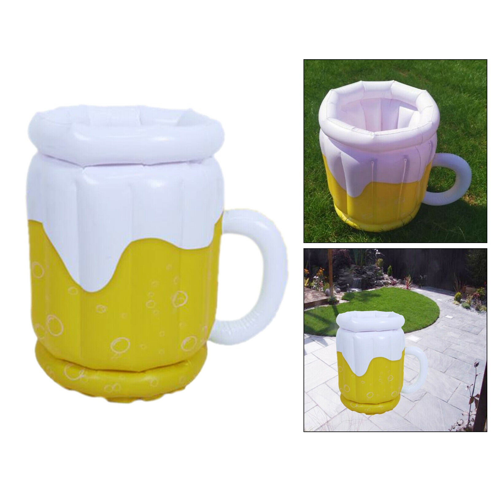 Inflatable Cooler Beverage Bottle Ice Bucket Parties Decor Accessories