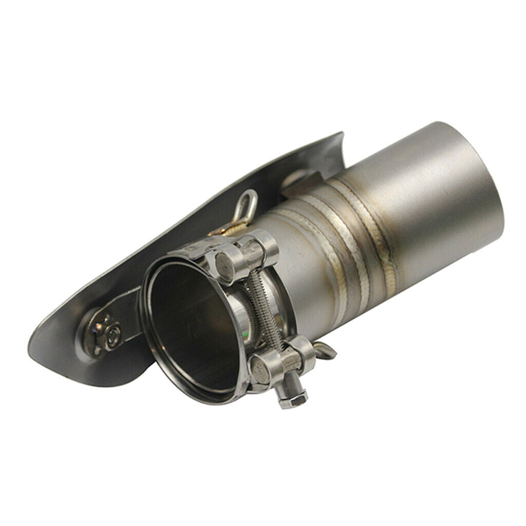 Motorcycle Exhaust Vent Middle Link Connection Pipe Slip-on 51mm 2 inch Adapter