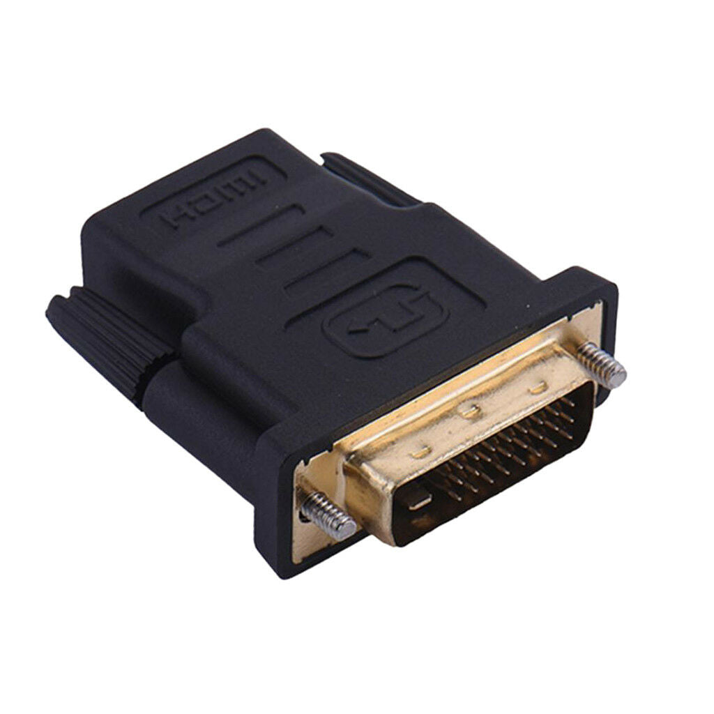 DVI-D Male (24+1pin) to HDMI Female (19-pin) Adapter Converter for HDTV