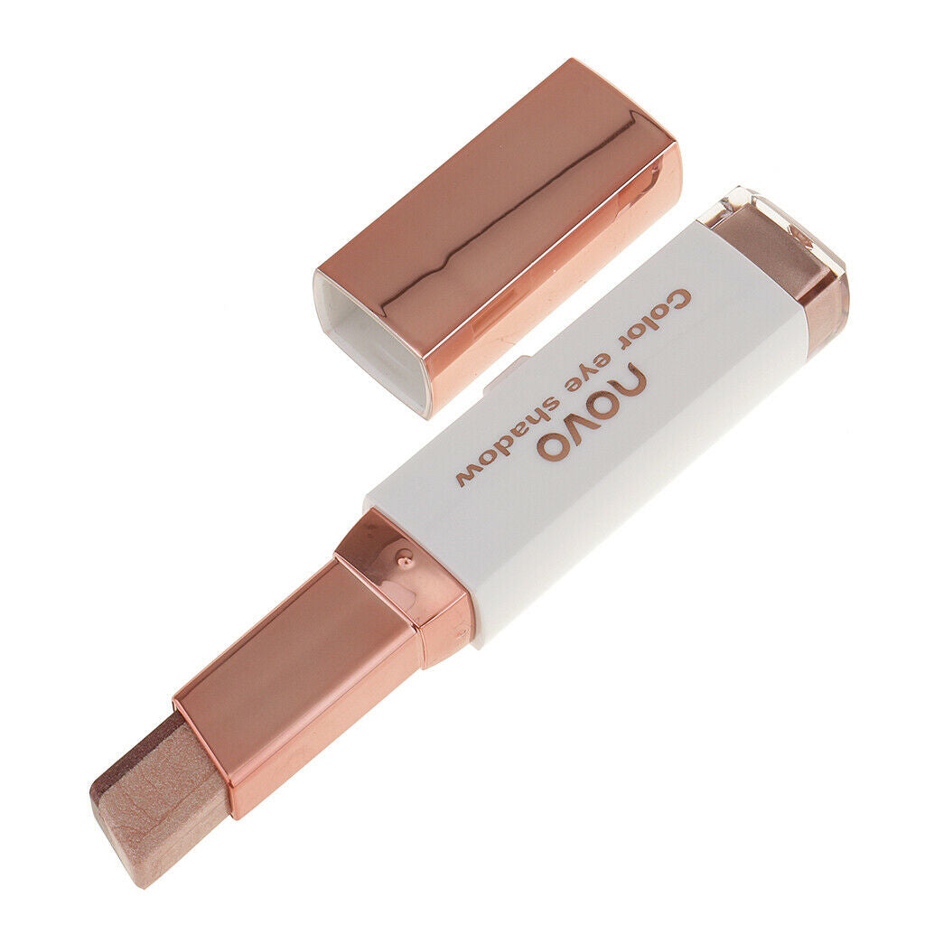 Double Color Long Lasting Eyeshadow Stick Matte Eye Shade Pen Bar 3