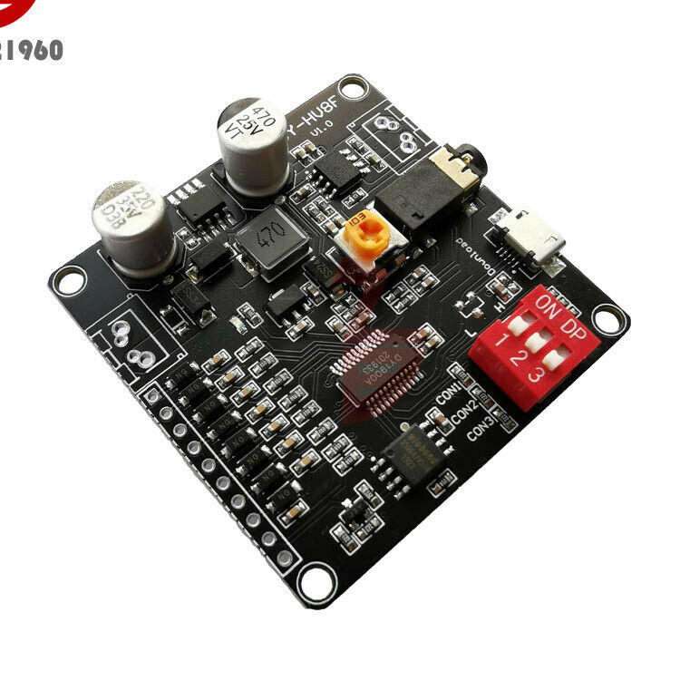 12V/24V Power Supply 10W/20W Voice Playback Module w/8M bytes flash MP3 Player