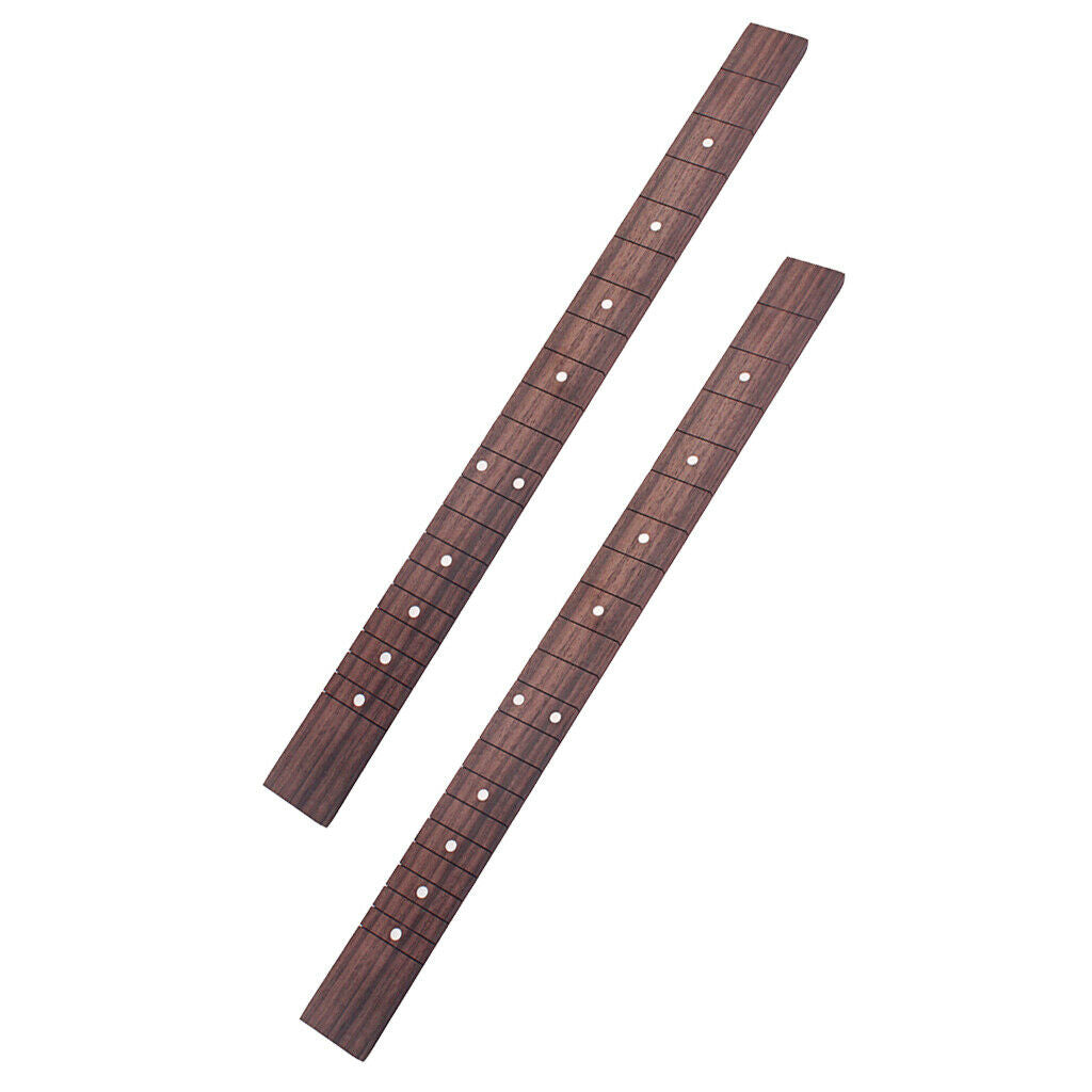 2x Guitar Fretboard 20in Cigar Box Fingerboard Musical Parts Supplies Access