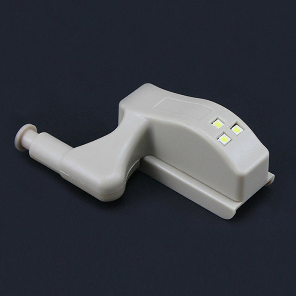 Universal Kitchen Cabinet Cupboard Wardrobe Inner Hinge LED Sensor Lamp Light ~