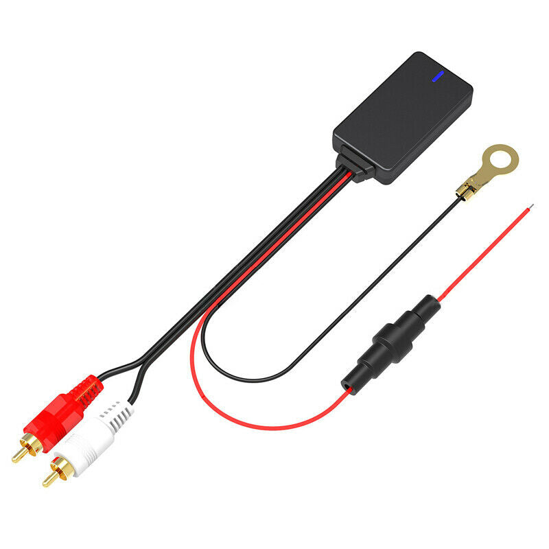 Bluetooth 5.0 Radio Stereo Audio Cable Adapter 2RCA Connector Music Aux For Car
