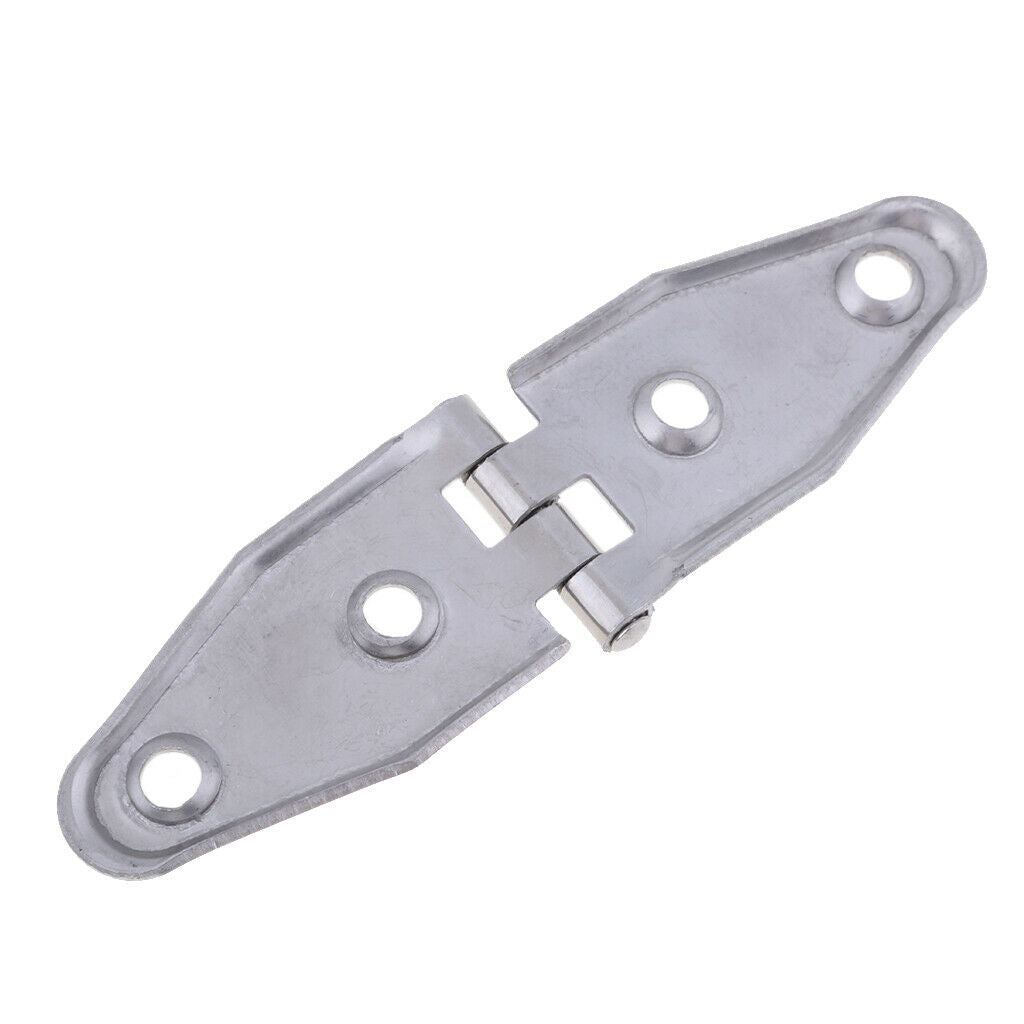 Closing Hinge Invisible Furniture Hinge Boat Door 4 Holes Stainless Steel
