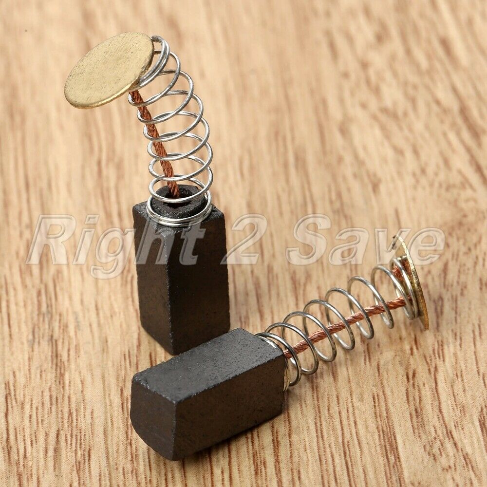 10x Carbon Brushes Angle Grinder For Generic Electric Motor Power Tool 6x6x6.5mm