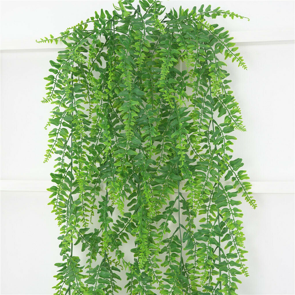 Simulation Flowers and Plants Rattan 48" 5 Heads for Garden Wall Decor