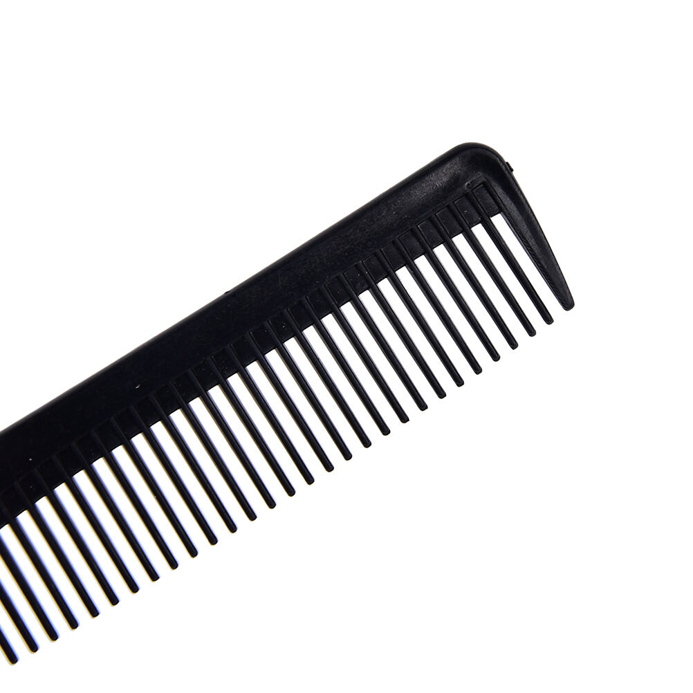 5x Salon Anti static Hairdressing Hair Cutting Plastic Comb fine tooth com.l8