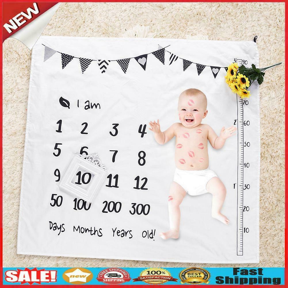 Baby Photography Blanket Infant Photo Banner Pattern Background Cloth Props @