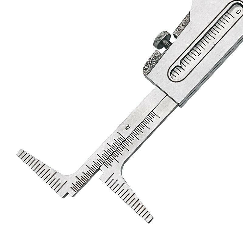 Ruler Welder Metric Reading Welding Gauge Test Inspection Inch Hi-Lo