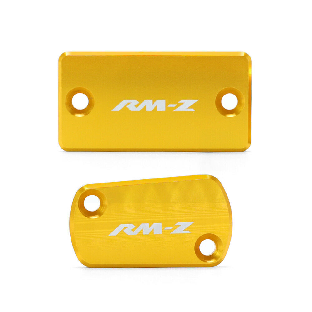 Front Rear Brake Reservoir Cover For SUZUKI RMZ250 RMZ450 RMZ 250/450 2005-2020