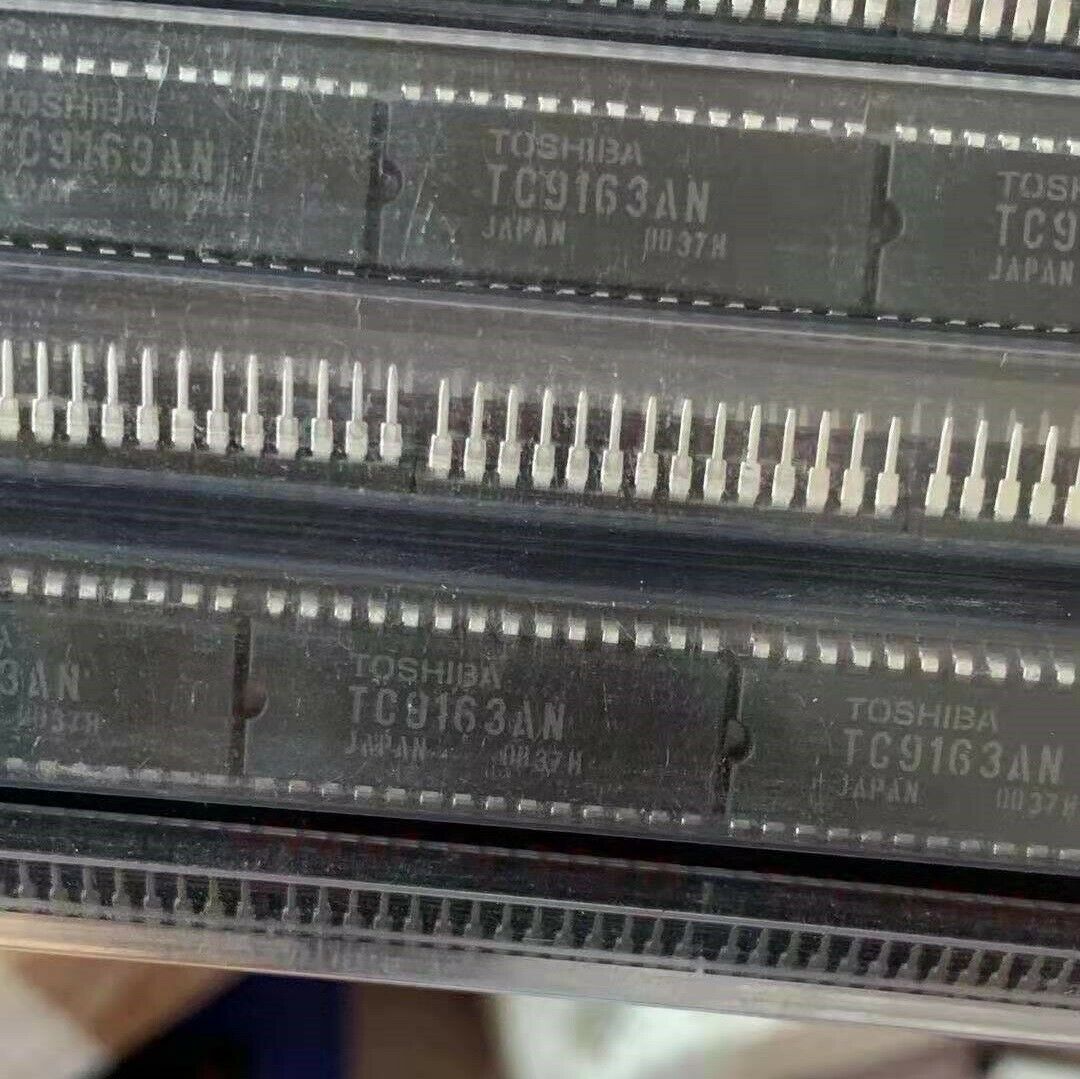 1PCS  IC TOSHIBA DIP-28(SDIP-28) TC9163AN TC9163A TC9163 (=TC9163ANG)