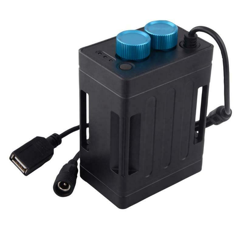 5V 8.4V 6x 18650 Waterproof Battery Pack Box Case Cover For Cellphone Bike Lamp