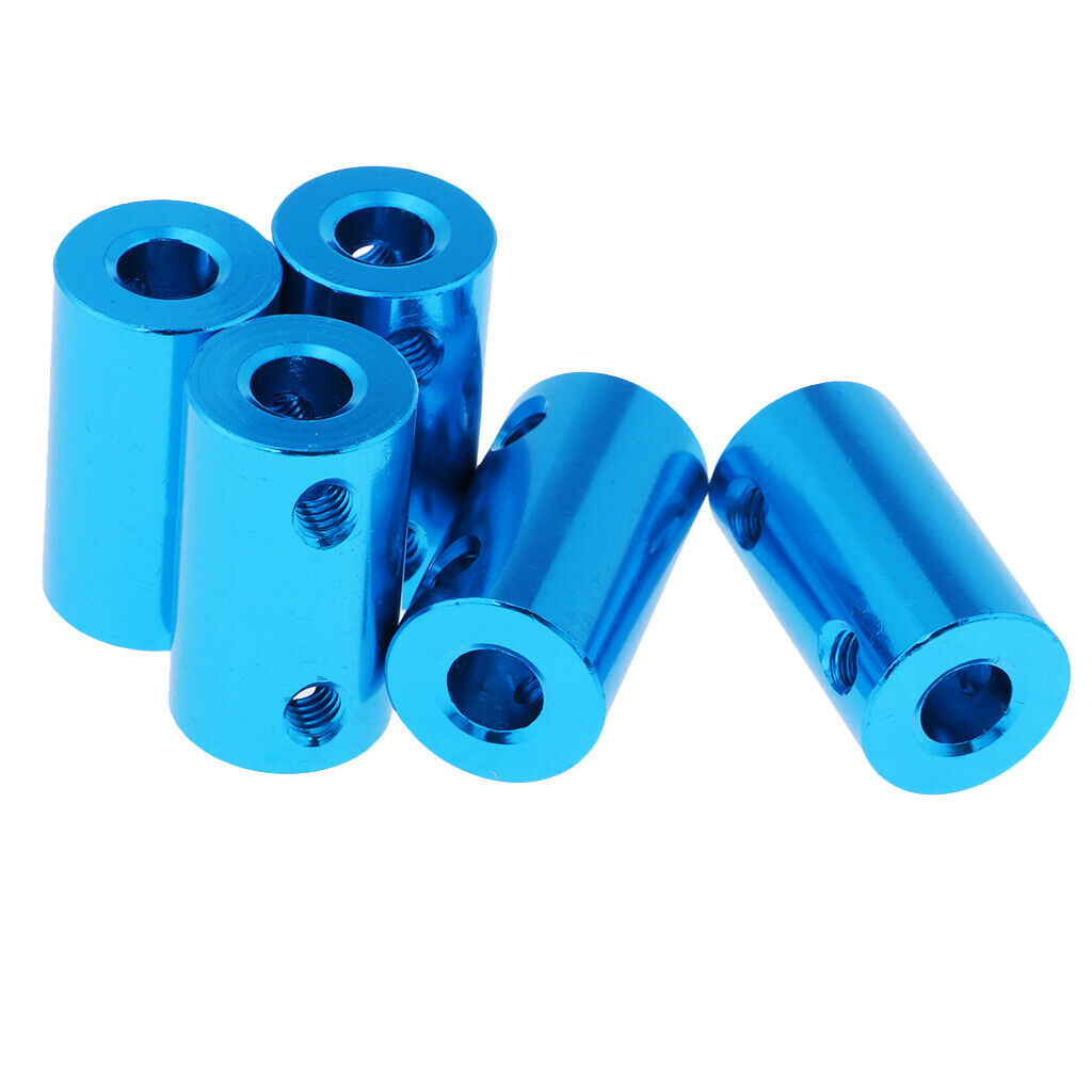 5x RC Car Plane Models Accessory Motor Shaft Coupling Coupler Sleeve Adapter 6mm