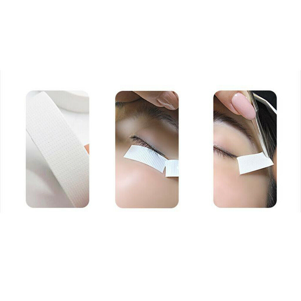5 Rolls White Eyelash Tape, Adhesive Fabric Eyelash Tapes, Lash Tape for Eyelash
