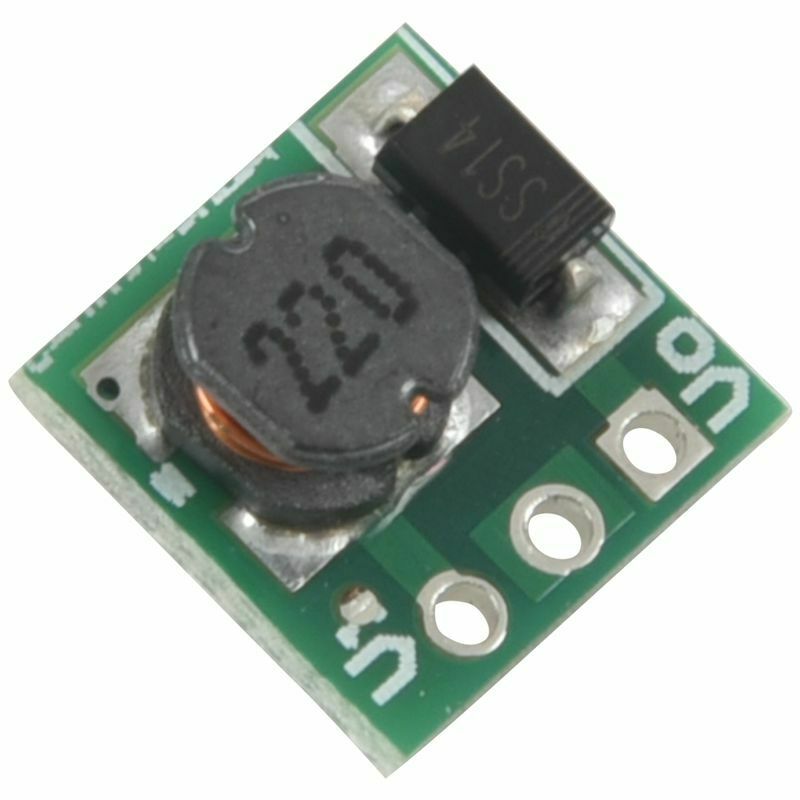 2X(0.9-5V To 5V DC-DC Step-Up Power Module Voltage Boost Converter Board 1.