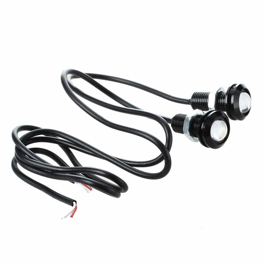 Deo 2 Rouge LED Lampe Ampoule Phare pour Voiture Moto DC12V 1.5W - Vendeur UK