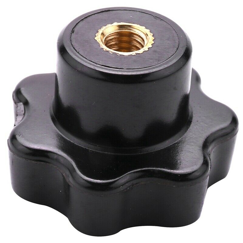 3Pcs M6 Hand Adjusting Nut /Bakelite Star Type Plastic Head Handle Nuts Wood PM3