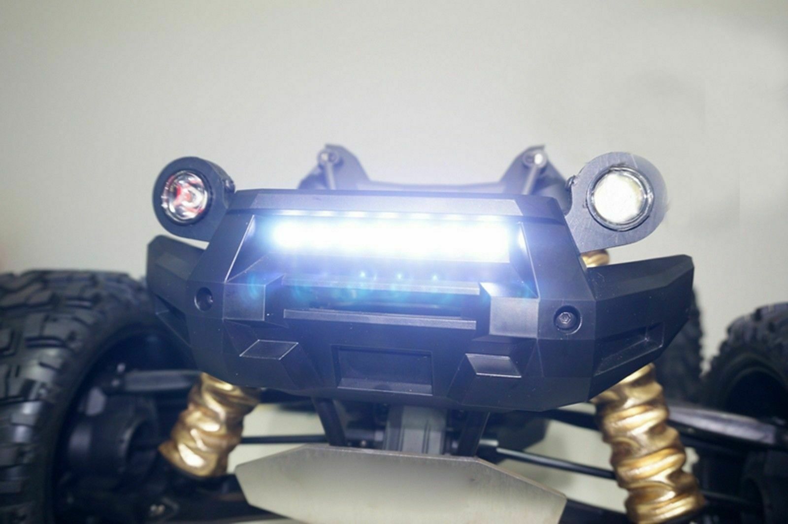 RC Car 7 LED Front Bumper Light Bar Lamp Set for 1/5 Traxxas X-MAXX XMAXX Parts