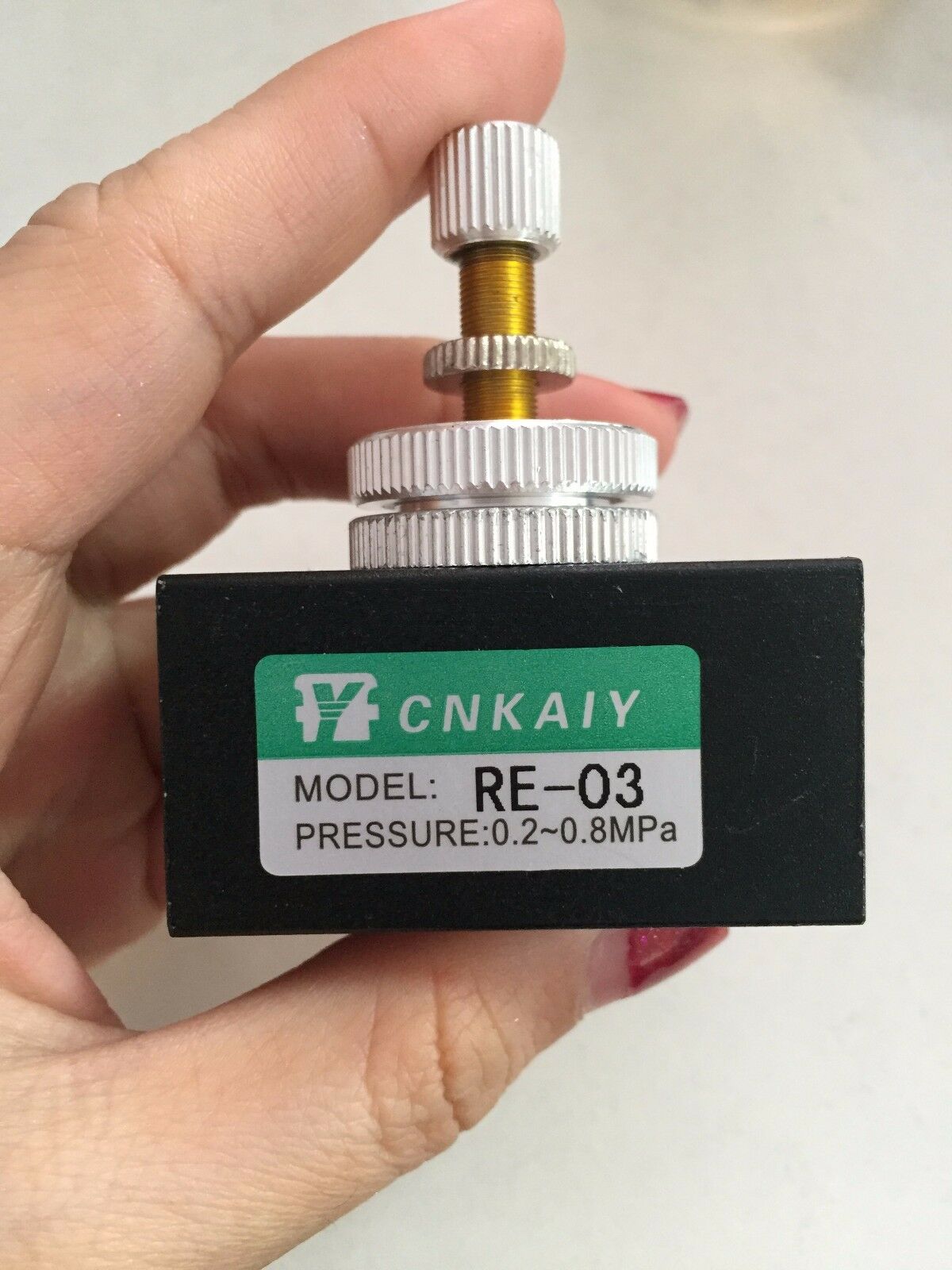 RE-03 5/8" Thread Ports One Way Air Flow Control Valve