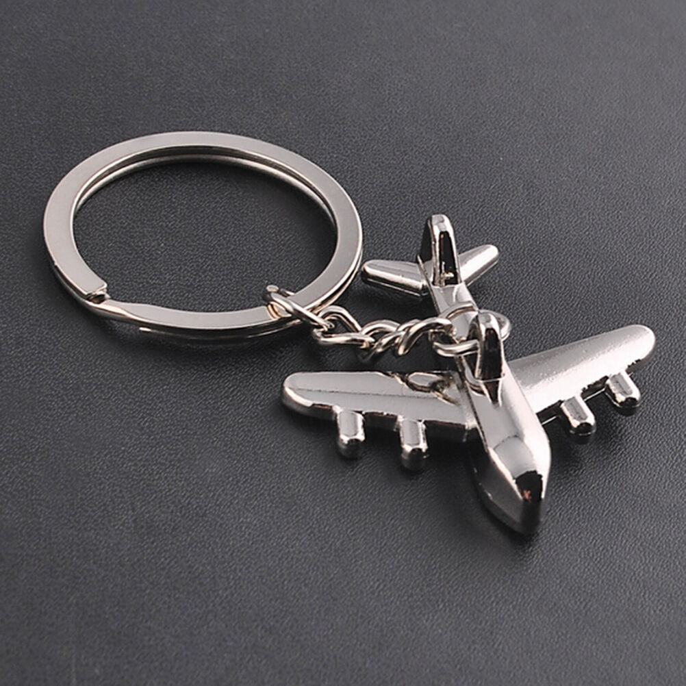Gift Key Chains Keychain Keyfob Keyring Civil Aviation Air Plane Metal Al.l8