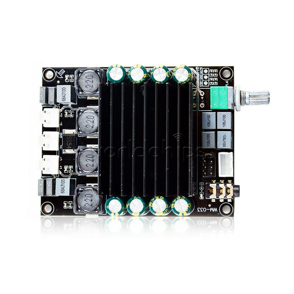 DC 12V-36V TDA7498 High-power HIFI Two-channels Power Amplifier Board 2X100W