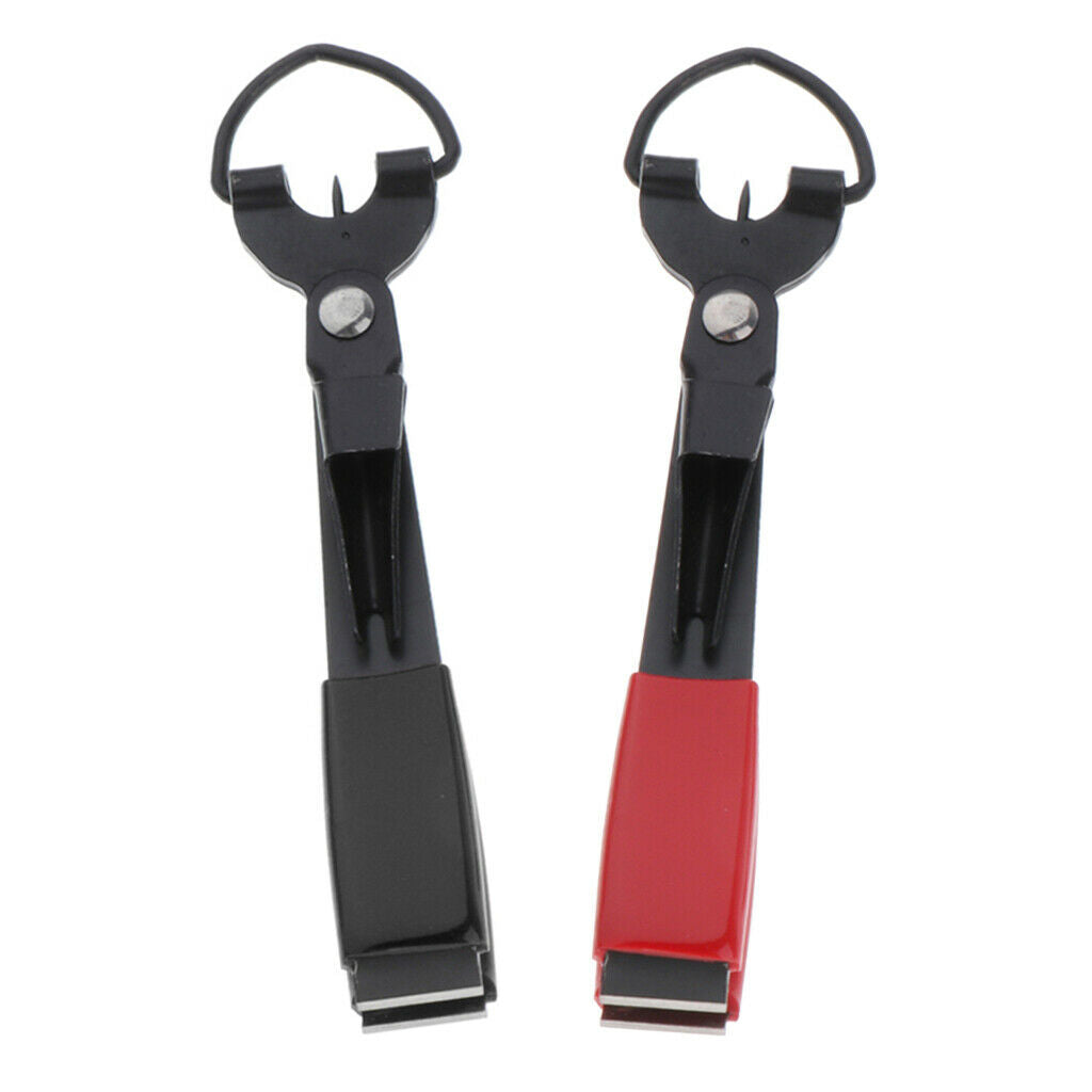 2x Fishing Line Nipper Cutter Clipper Quick Nail Knot Fishing Tackle Accs