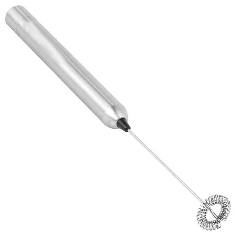 Milk Frother Handheld Battery Operated Electric Foam Maker, Drink Mixer withR8O4