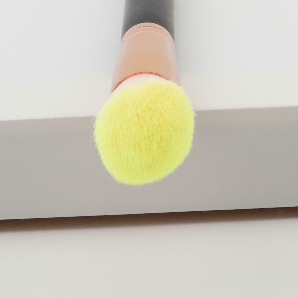 Pro Black Wooden Handle Makeup Cosmetic Powder Blush Foundation Brushes Tool